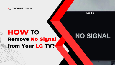 Remove No Signal from Your LG TV Image