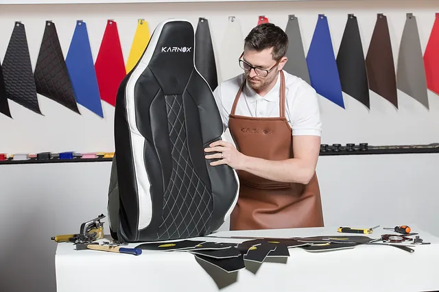 Cleaning a gaming chair fabric