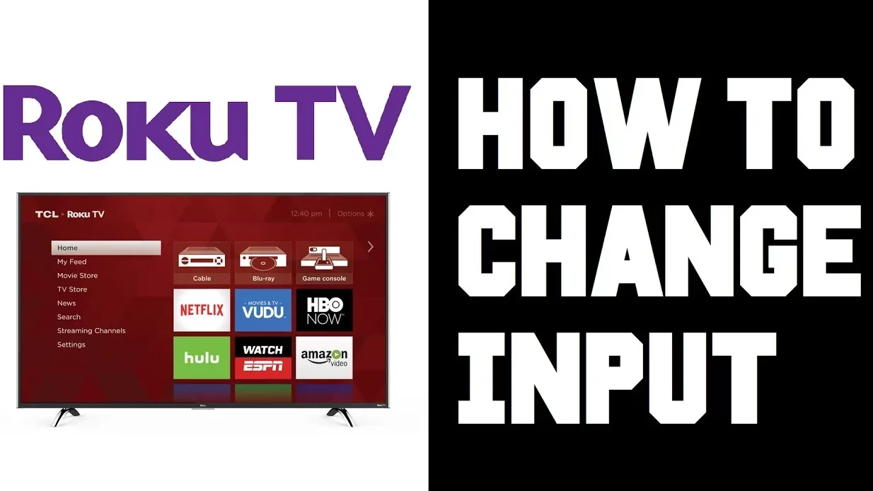 Change input on Roku TV without remote