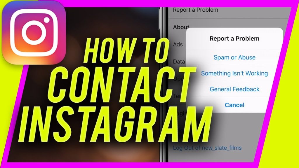 How to contact instagram directly?