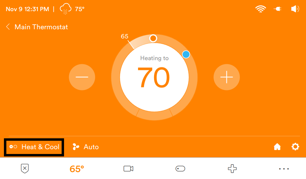 Maintain your vivint thermostat