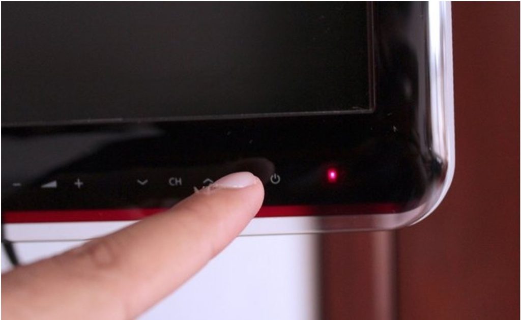 Turn on TV using Power Button