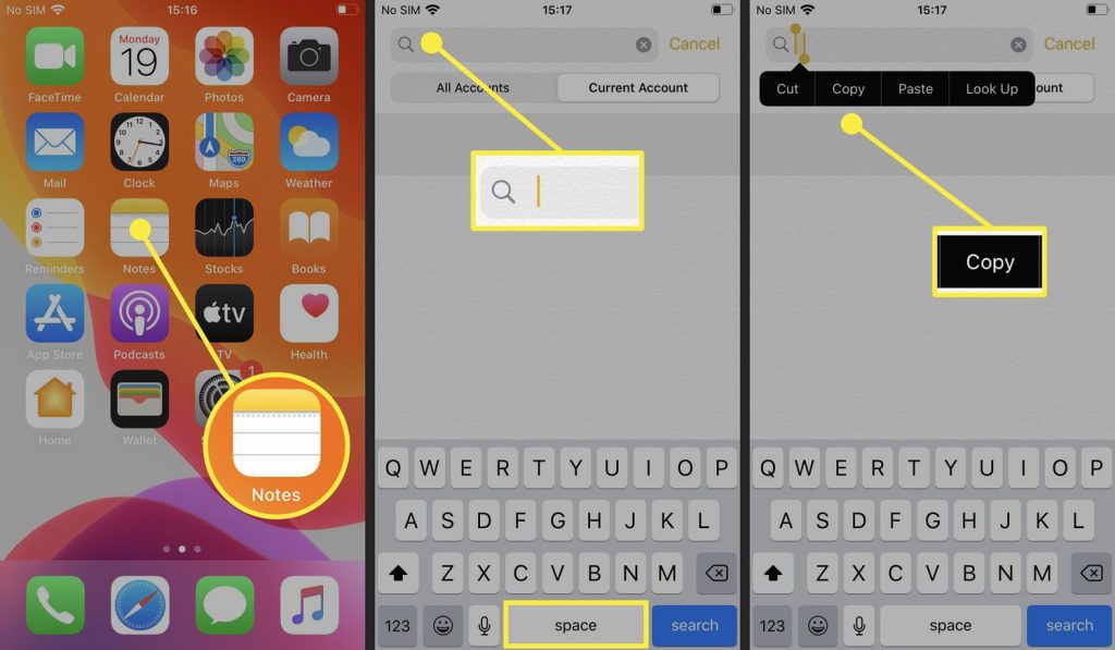 Different ways to access the clipboard on your iPhone
