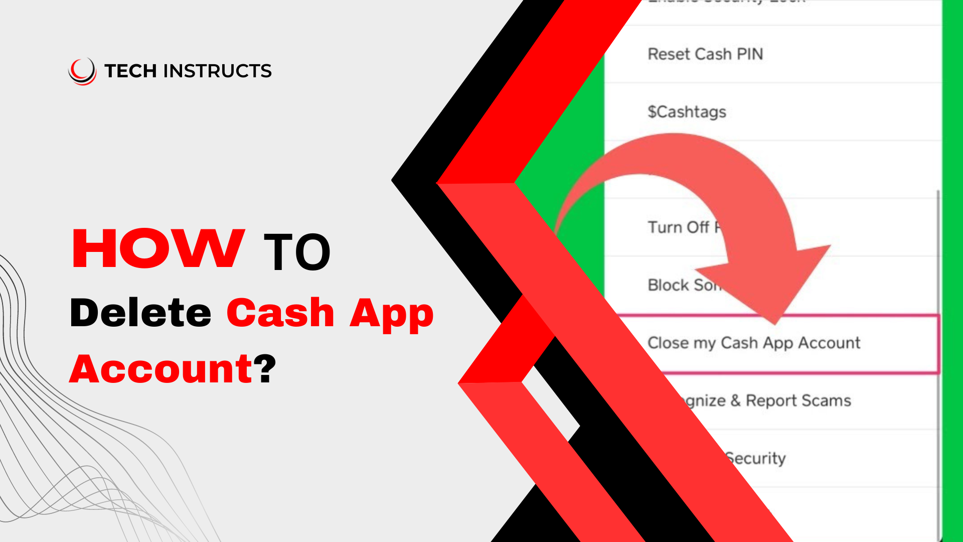 How to Delete Cash App Account Tech Instructs
