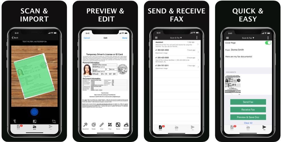 free app to send fax from iphone