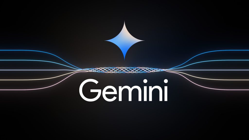 Image showing text Gemini