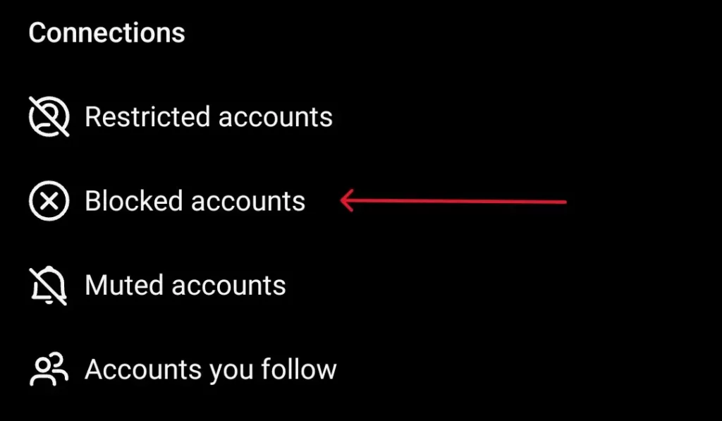 Accessing Blocked Accounts
