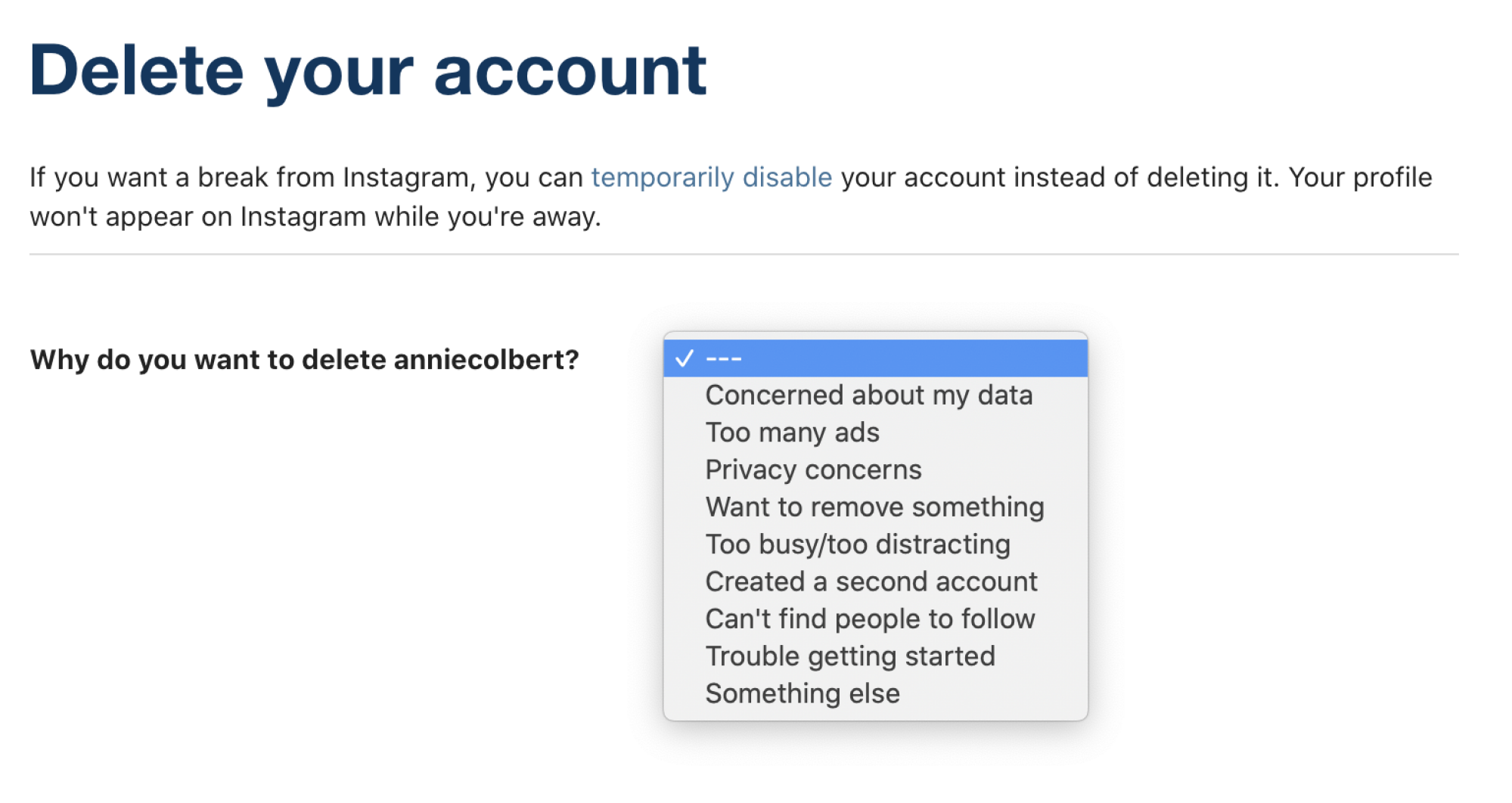 Picture of How to Delete My Second Instagram Account? - Tech Instructs