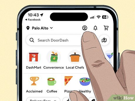  Removing a Card from DoorDash on iPhone