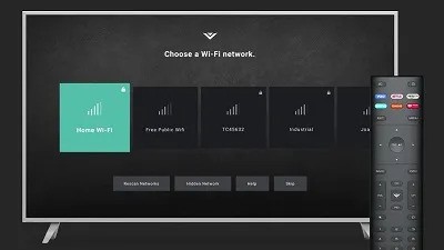 Connecting Vizio TV to Wifi