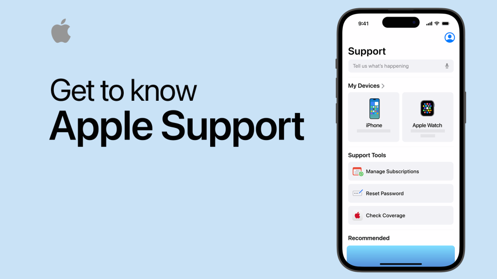 Seeking Assistance from Apple Support
